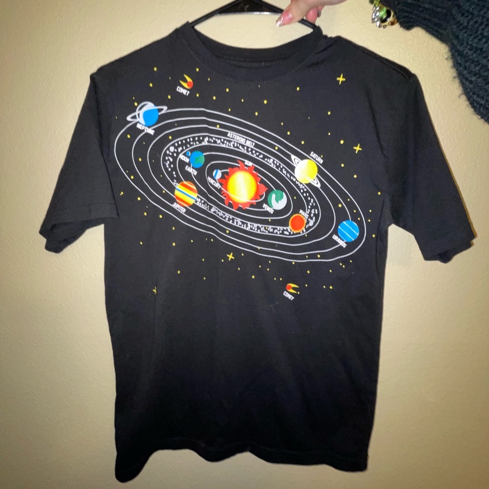 Boys Space and Planets T-shirt